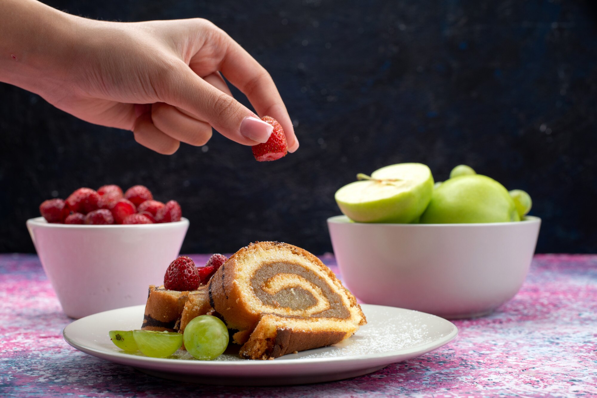 Makanan sehat dan gaya hidup aktif sebagai bagian dari keseimbangan glukosa